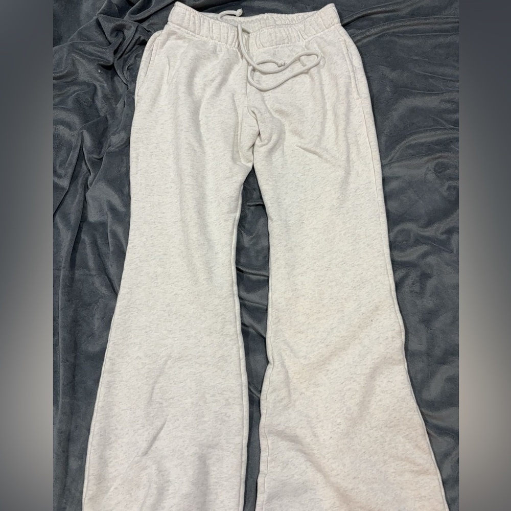target offwhite flare sweatpants